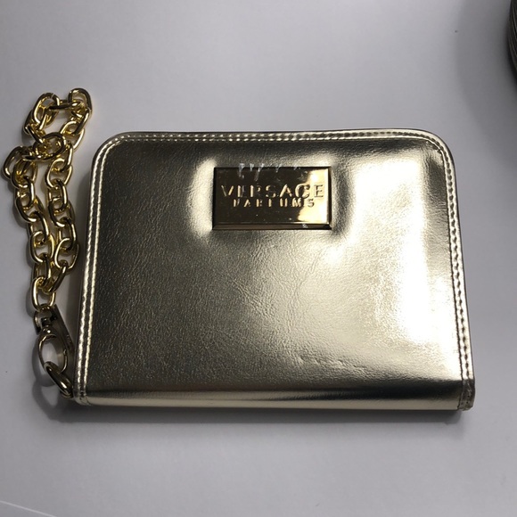 versace wristlet